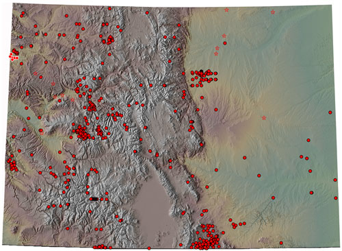 Colorado Geographical Survey. Earthquakes.