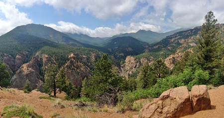 North Cheyenne Canyon Park, Colorado Springs, CO. Source - Miguel Vieira